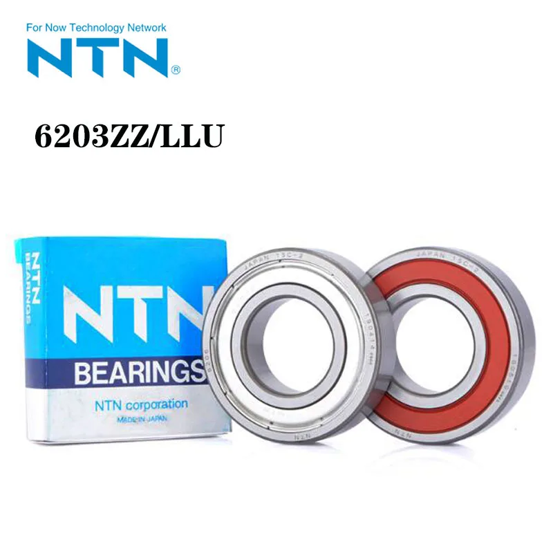 

NTN Japan Original Import 6203ZZ 6203LLU 17*40*12mm Deep Groove Ball Bearing ABEC-9 High Precision Speed Metal Rubber Bearings