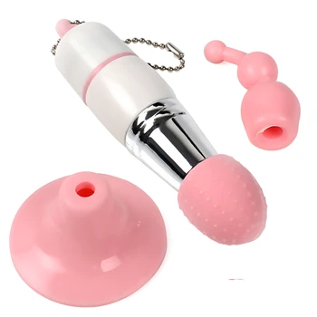 Mini 3 In 1 Vibrator Clitoris Stimulator Masturbation Nipple Stimulation Massager Adult G Spot Vibrator Sex Toys For Woman Man 5