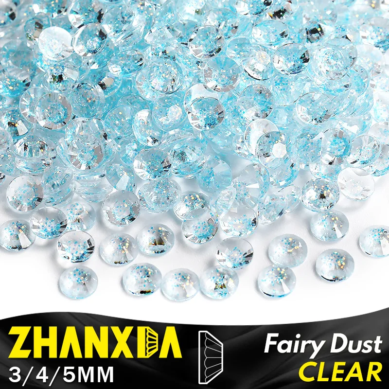 Loose Fairy Dust Resin Rhinestones Flatback Jelly Color Clear Glitter Gems  For Nail Art Jewelry Diy Craft Making Wholesale - AliExpress