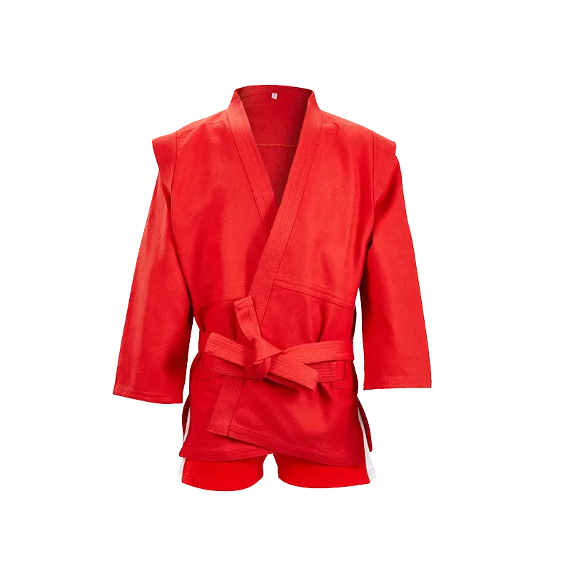 wrestling suit set Sambo training competition clothes Adult children Russian Sambo clothing martial arts clothing