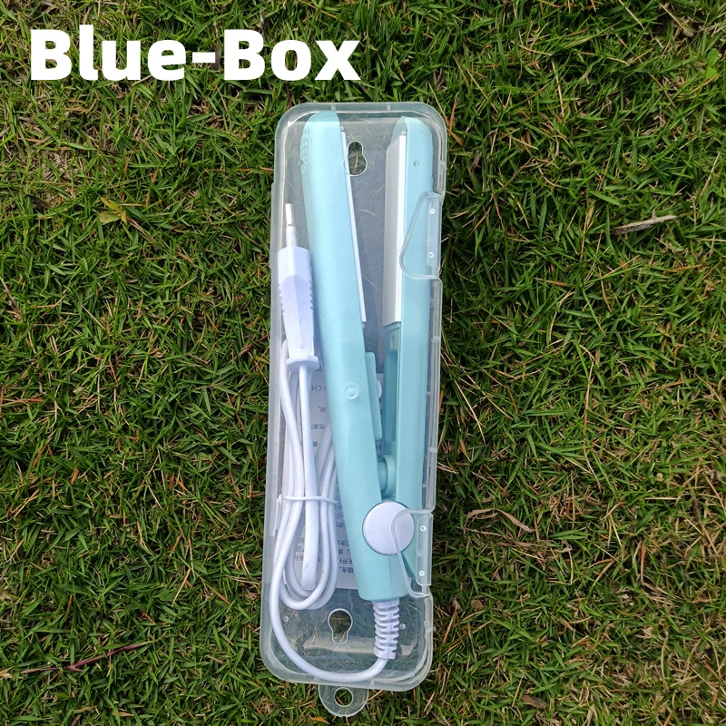 New Curling Iron Mini Hair Straightener Iron Ceramic Straightening Styling Tools Hair Curler Flat Iron Beard Straightener 4
