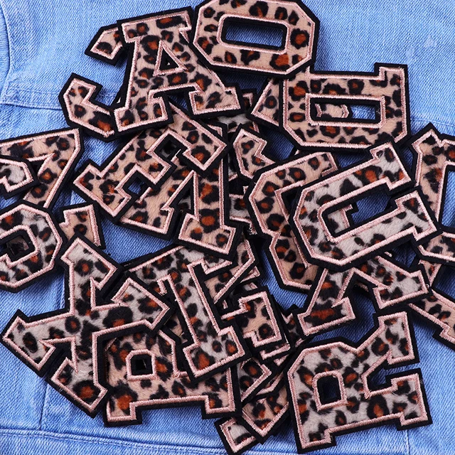 Toppe Termoadesive Motivo Leopardato Per Magliette Fai Da Te | Transfer Con Ferro Da Stiro | Decorazione - Foto 6