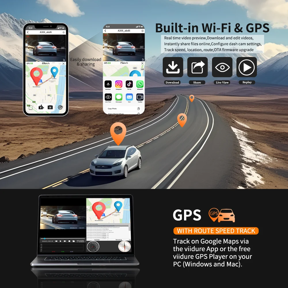  DVR  ķ,  GPS, 24 ð  , 4 , FHD 4x1080P  ȭ, G-  , ߰ ð  ڽ