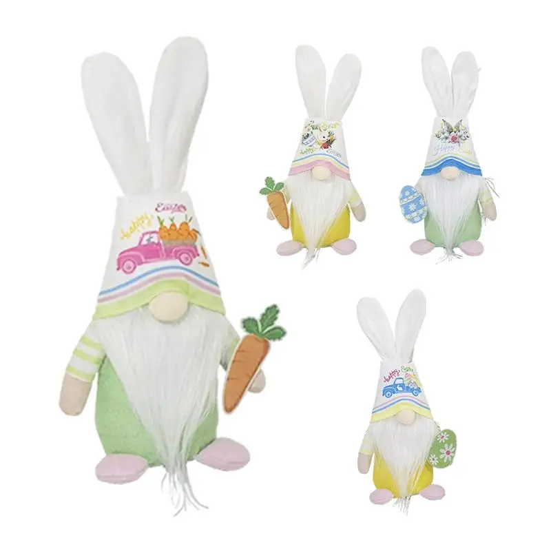 

Easter Bunny Gnome Faceless Dwarf 2024 Doll Ornament Spring Party Holiday Home Decoration Kids Gift Favors for gifts decor