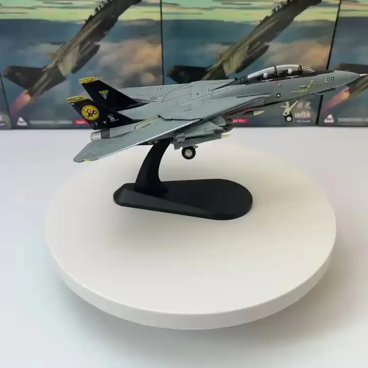 Металлическая модель самолета Grumman F-14D Tomcat VF-31 1:100