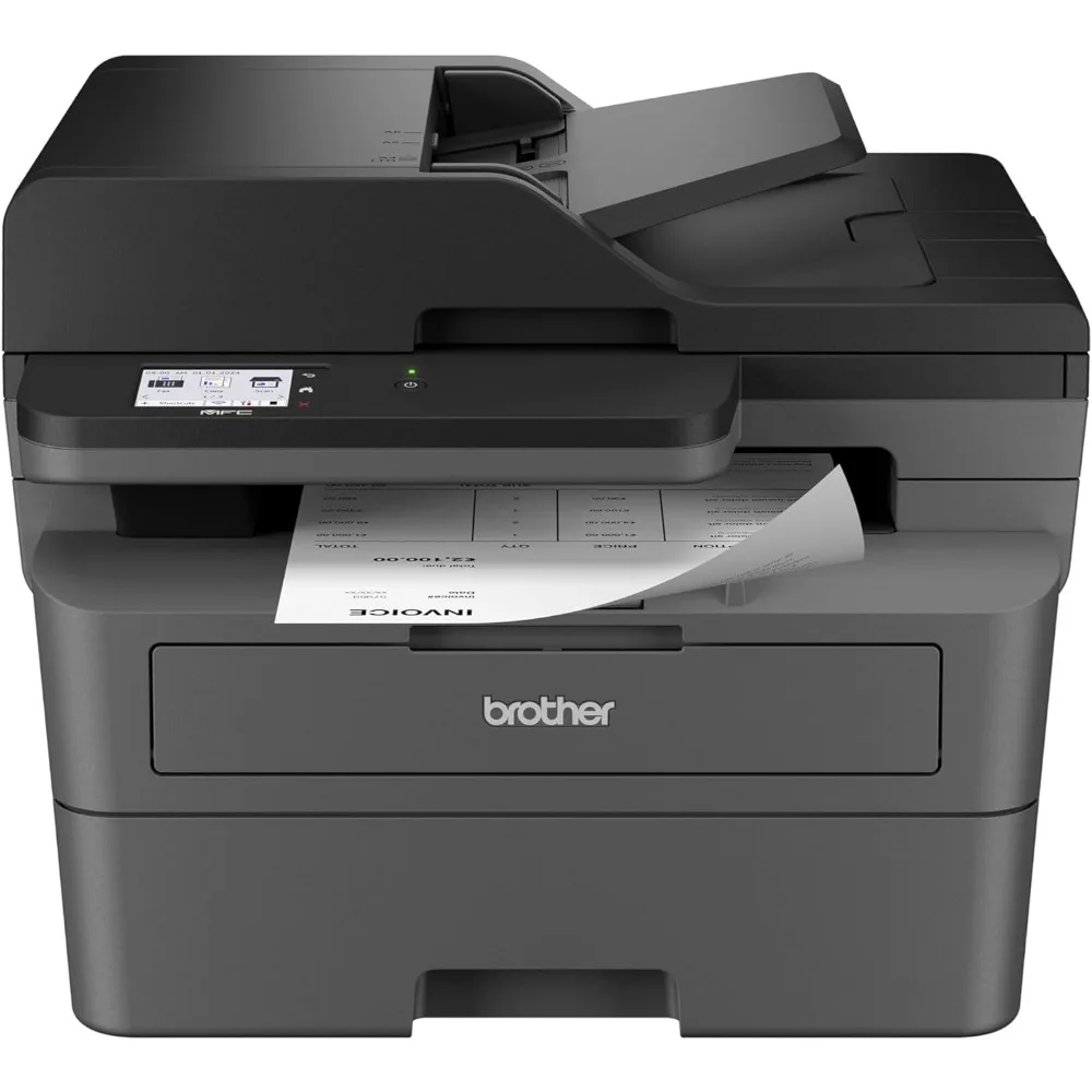 MFC-L2820DW Wireless Compact Monochrome All-in-One Laser Printer with Copy, Scan and Fax, Duplex