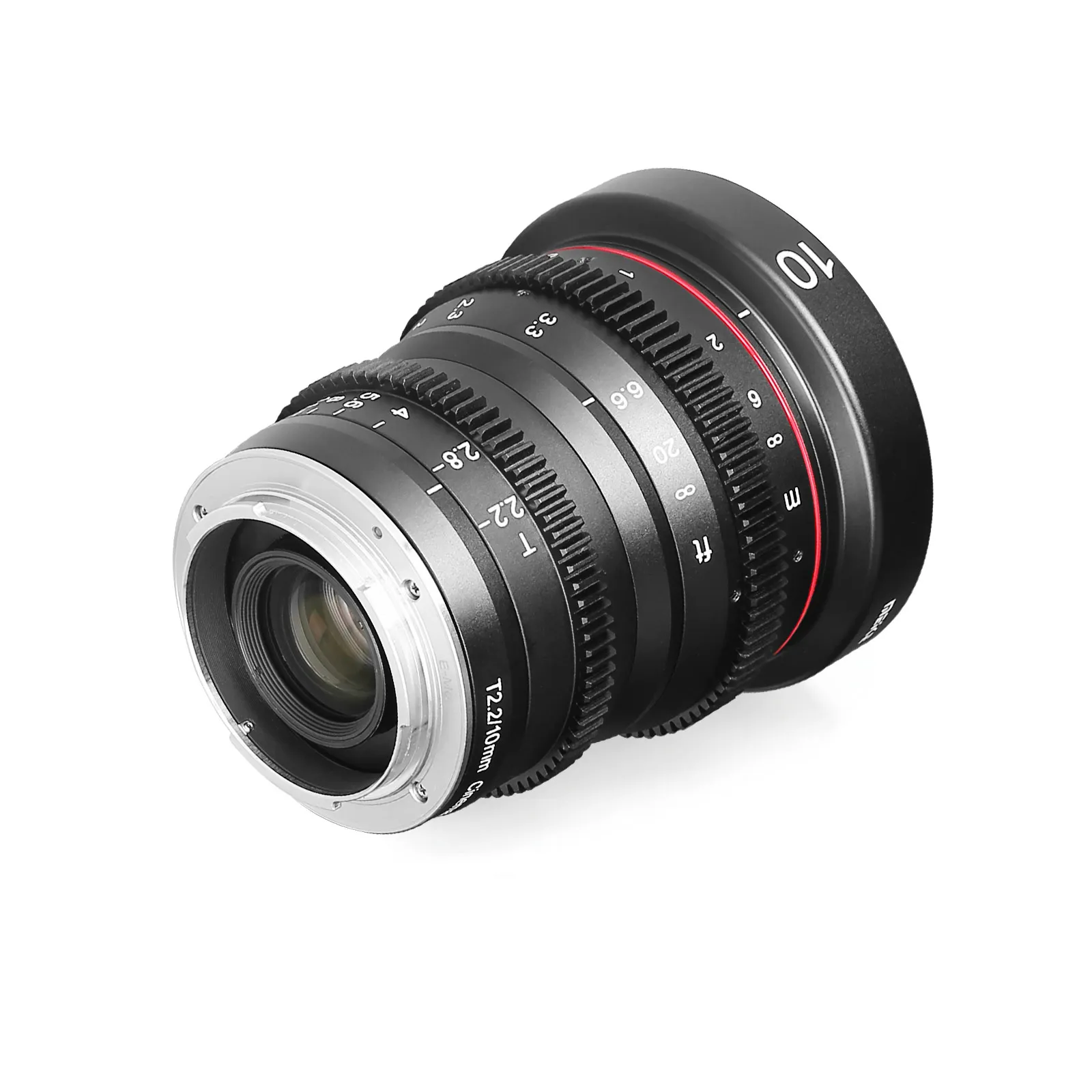Meike 10mm T2.2 Large Aperture Manual Focus Low Distortion APS-C S35 Format Mini