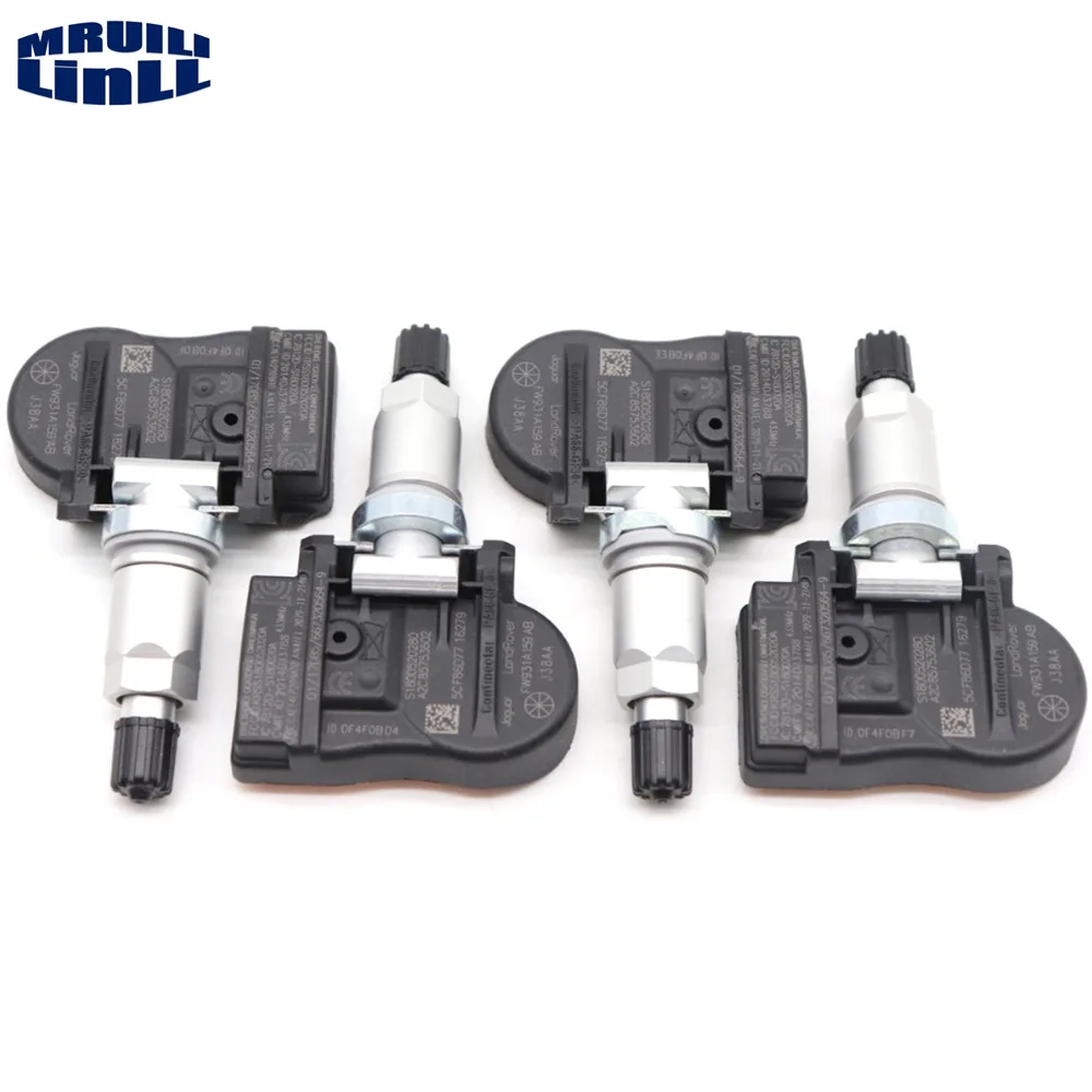 4pcs NEW Tire Pressure Sensor OE# FW931A159AB LR058023 LR031712 LR066378 433MHZ For Land Rover Discovery Freelander Range Rover detail image 1