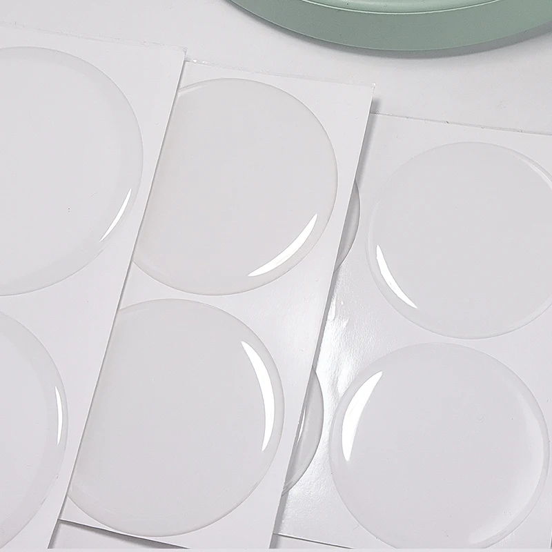 DIY 보석 제작용 3D 투명 에폭시 스티커, 원형 돔 접착 스티커, 돔형 컵, 100 개, 6-76.2mm