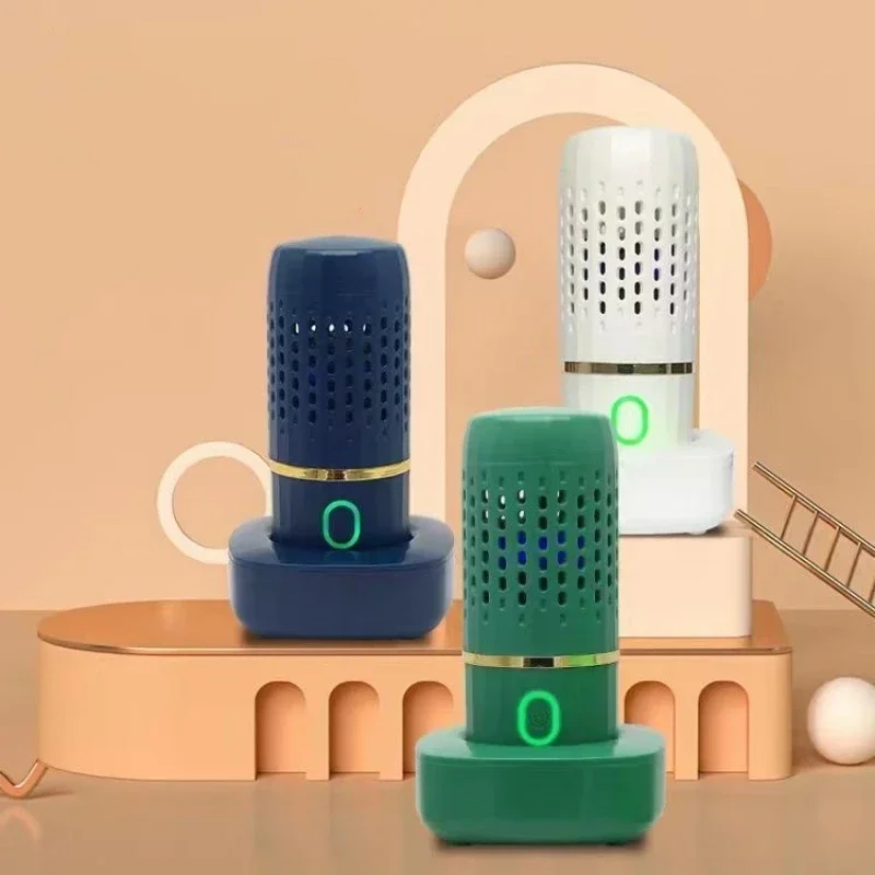 휴대용 과일 야채 세척기, 캡슐 모양 무선 식품 청정기, 가정용 야채 소독 