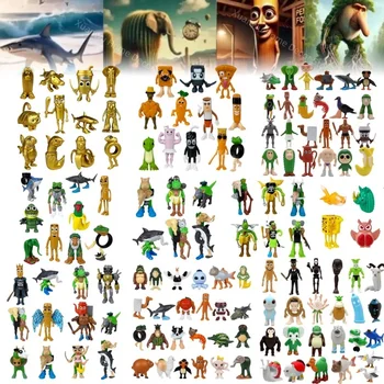 Cervello italiano AI Animali Tung Tung Tung Sahur Figura Tralalelo Tralala Figurine Bambola Giocattolo Decorazione da scrivania Modello Ornamento Regalo 1