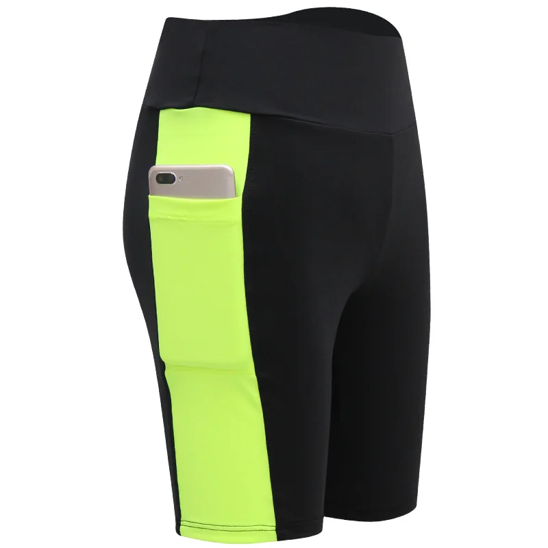 2022 New Women's Fitness Shorts Yoga Pants Jogging Sports Cycling Running Shorts Five Pants Stretch Leggings Gym Training Shorts 5