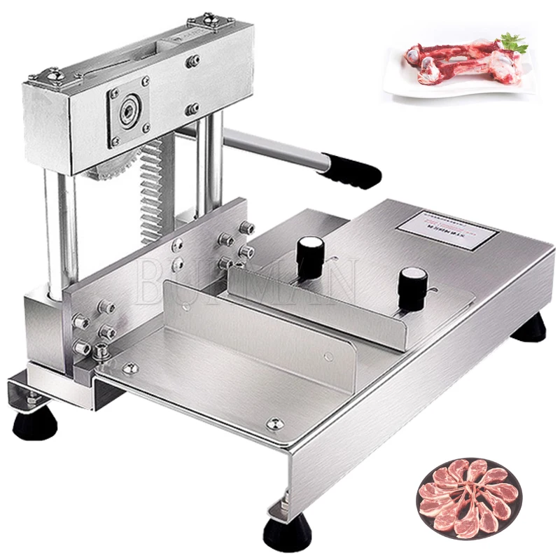 

Commercial Manual Bone Sawing Machine Frozen Meat Bone Cutting Maker Steak Pork Trotters Cutter