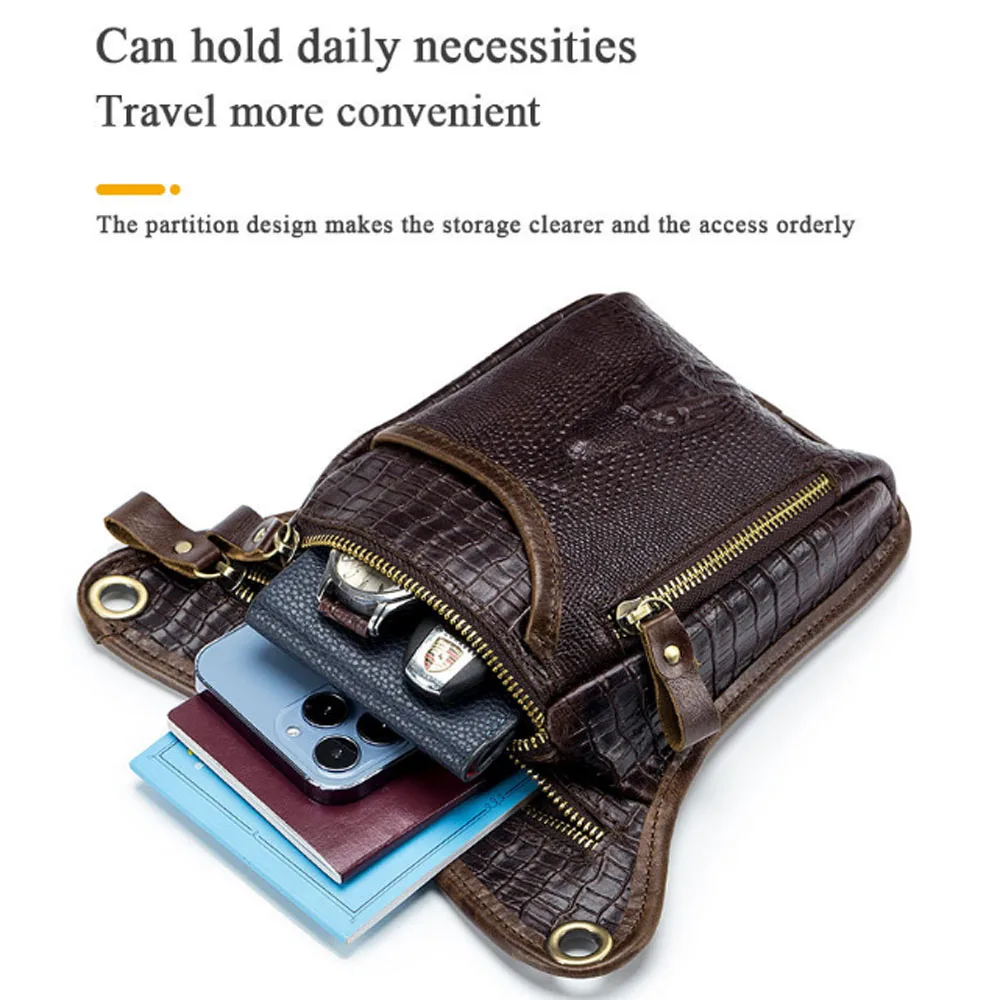 Рисунок 5 - Кожаная поясная сумка в стиле ретро