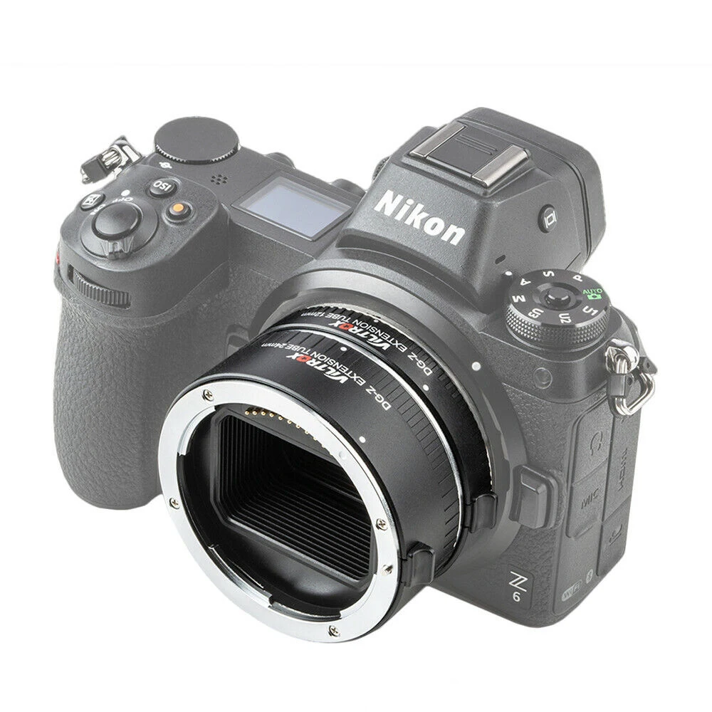 Viltrox DG-Z Auto Focus AF Macro Extension Tube Lens Adapter for Z Mount Camera