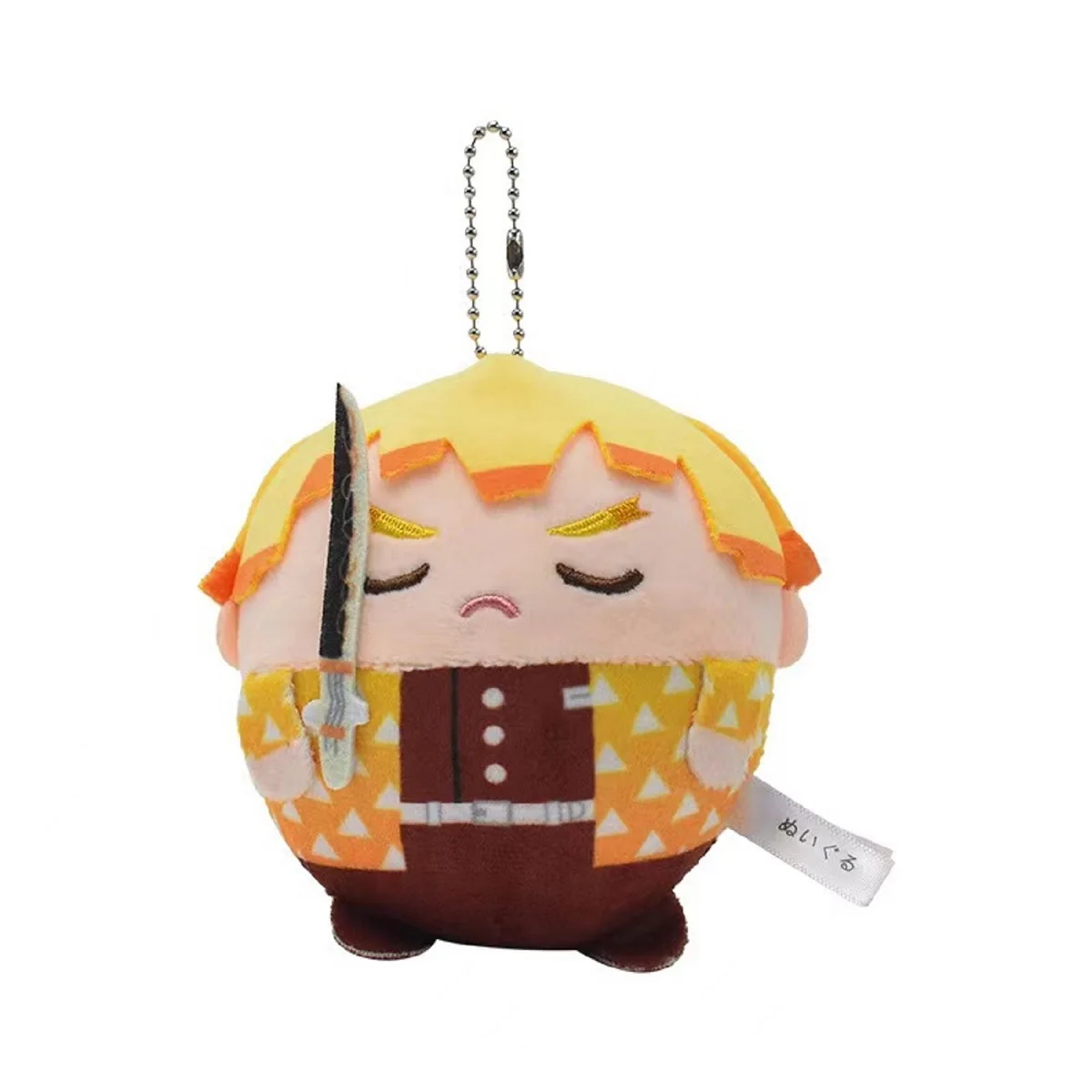 Cojín De Peluche De Personaje Anime – Hashibira Inosuke De 25 Cm – Almohada Suave De PP Cotton Para Decoración Y Regalos