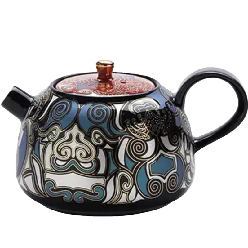 Kungfu Large Pure Manual Teapot, Ceramic Tea Set, Teacup, Household Teapot Set