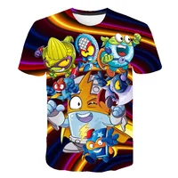 Super Zings T-Shirt enfants enfant en bas âge Anime jeu Streetwear à manches courtes T-Shirt pour enfants Superzings T-Shirt enfants vêtements hauts 4