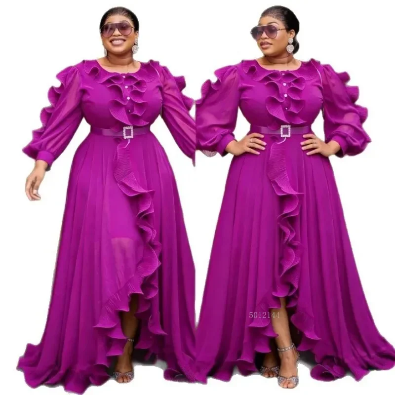 Women's African Dashiki Maxi Dress Vetement Femme Ankara Abaya Spring Autumn New Fashion Clothing from Africa 5