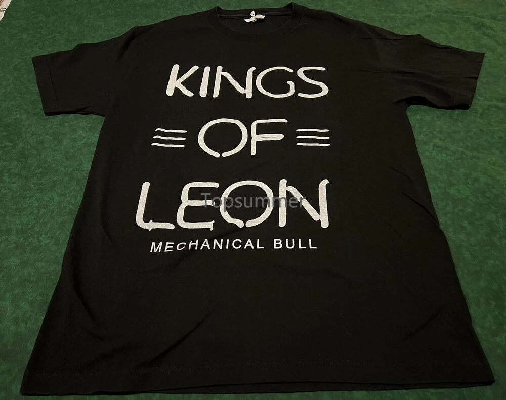

Kings Of Leon 2014 Tour Merch - Mechanical Bull Tour Concert Double Side - Large