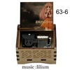 Black Wooden Delicate Elfen LIED Lilium Music Box, Anime Wind Up Kids Mechanical Toy Girlfriend Christmas New Year Souvenir Gift 6