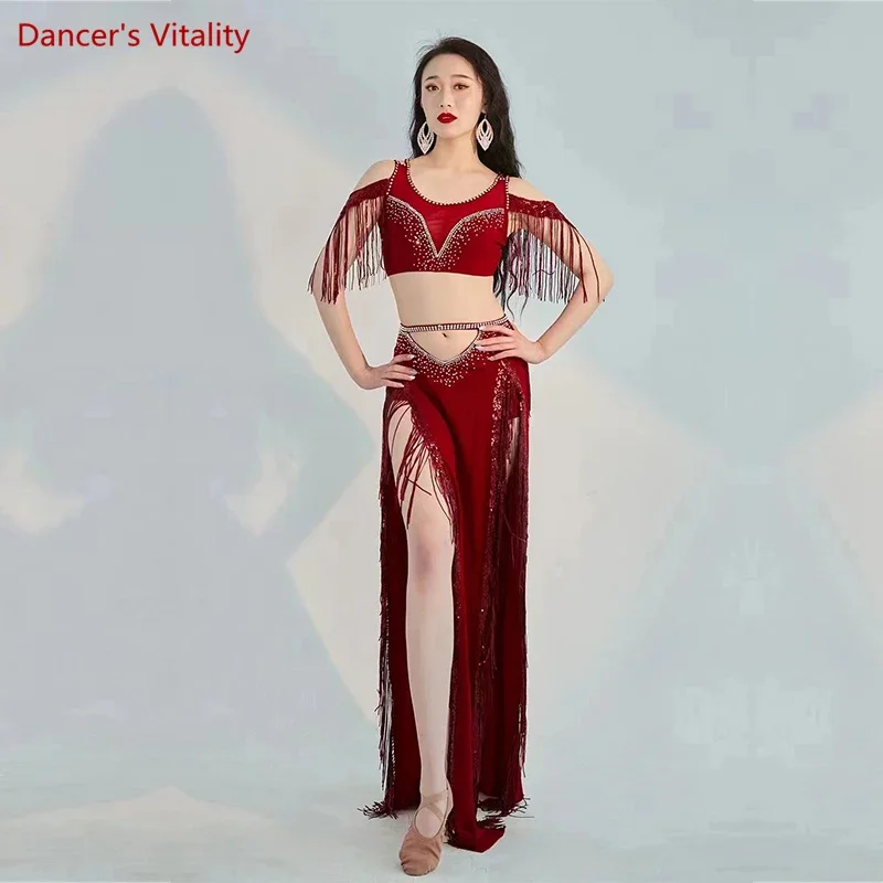 Gonna Lunga In Raso Per Danza Del Ventre Calcifer - Taglia M, Vita Elastica 25-102 Cm, Arancione
