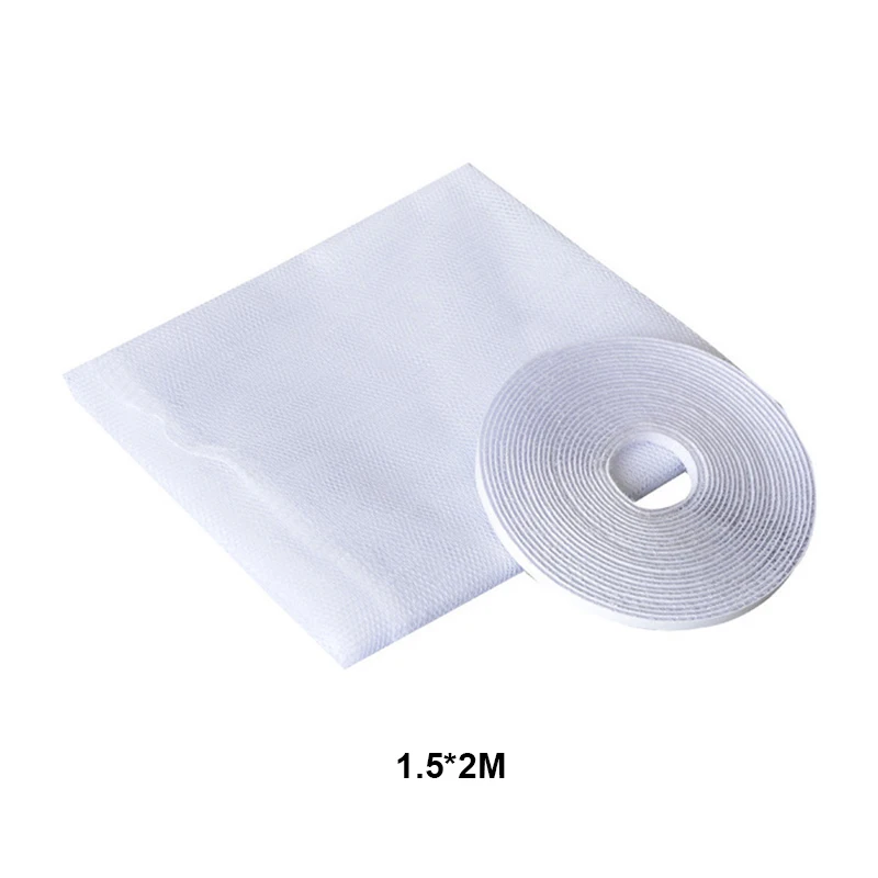 Self-Adhesive Indoor Insect & Bug Screen - Easy-Install Mosquito Netting
