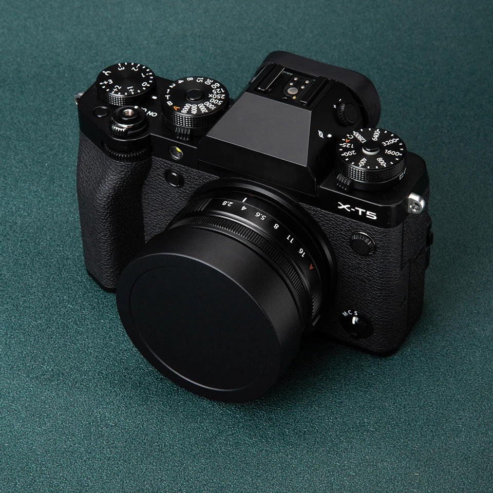 富士フイルム用 XF27mmF2.8 II XE5 XF23mmF2.8 R WR メタルレンズ