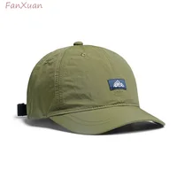Thin Fast Dry Short Brim Baseball Cap for Men Summer Caps Solid Color Fashion Trucker Hats Cute Style 1