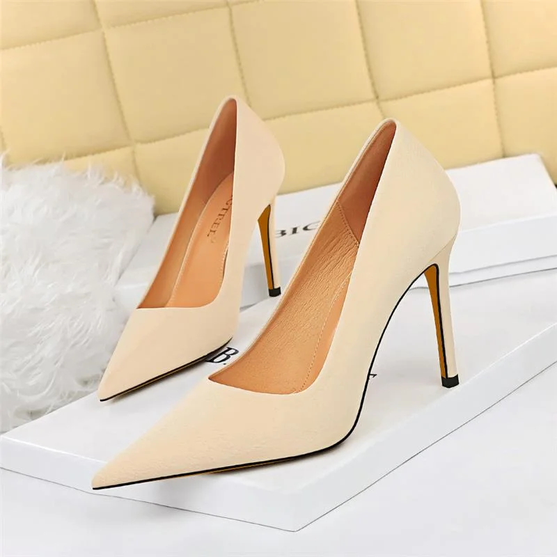 

High Heels Fashion Women Wedding Pointed ToeHeels Women Elegant Shoes Heel Sexy Party Ladies Dress Shoes Casual Female Footwear