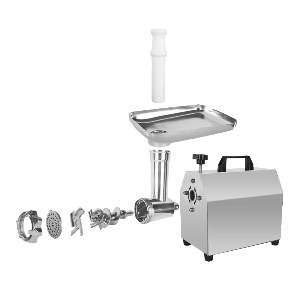 ITOP Mincer Electric Meat Grinder Commercial Sausage Stuffer 140W Capacity 25kg/h Heavy Duty Stainless Steel Chopper 110V 220V 2