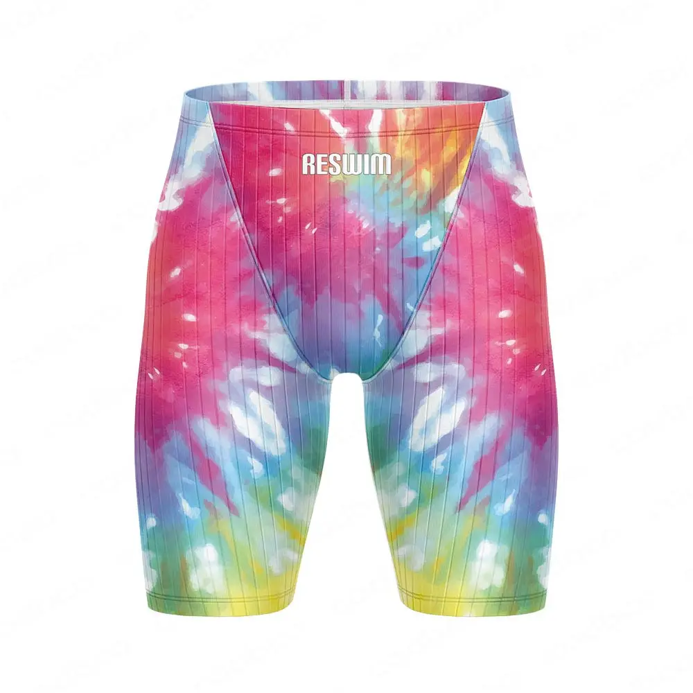 Men's Surf Swimwear Beach Tights Shorts Summer Jammer Endurance Athletic Training Trunks Quick Dry Swimming Sports Swimwear