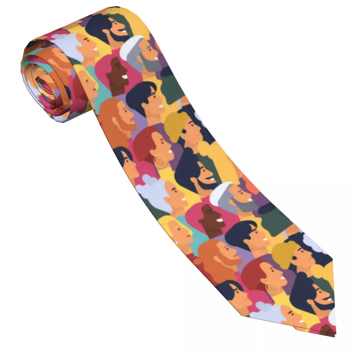 

Fashion Graffiti Tie Abstract Manga Graphic Neck Ties Classic Elegant Collar Tie Men Daily Wear Party Necktie Accessories