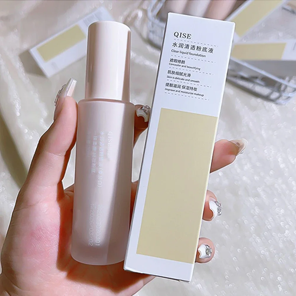 1PC Liquid Foundation Full Concealer Waterproof Base Brighten Whitening Cover Dark Circles Matte Face Foundation Makeup Cosmetic liquid foundation makeup cosmetics waterproof foundation