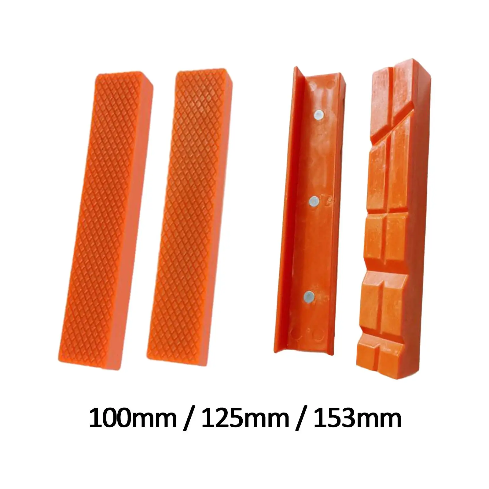 Magnetic Vise Jaw Pads 2 Pieces Multipurpose Protection Vise Soft Jaws Woodworking Plastic Any Metal Bench Vice Metal