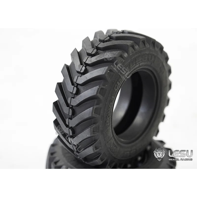 LESU Hintere Gummireifen Ersatzteile für 1/14 Bl71 Baggerlader Hydraulisches RC Baggermodell Outdoor-Spielzeug TH22429