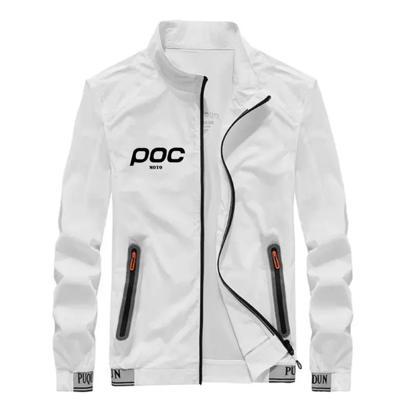 Fashion MOTO POC Cycling Summer Anti-uv Thin MTB Jacket Bicycle Windbreaker Outdoor Sports Reflective Coat Mountain Bike Jacket