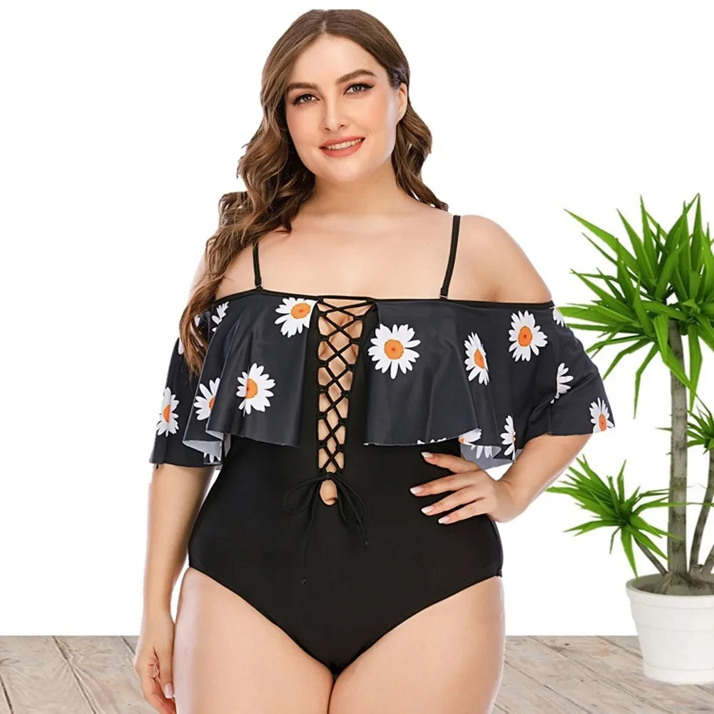 

Женская пляжная одежда с цветочным принтом