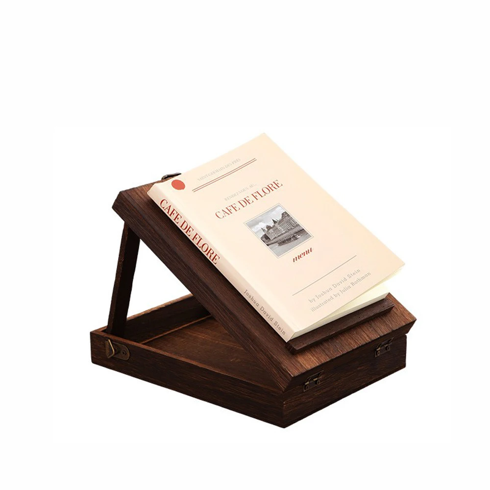 Wood Messenger Bag Retro Nostalgic Writers Wood Box Bags Women's Wood Messenger Bags Outdoor Sketch Tool Storage with Lid Souvenir Box