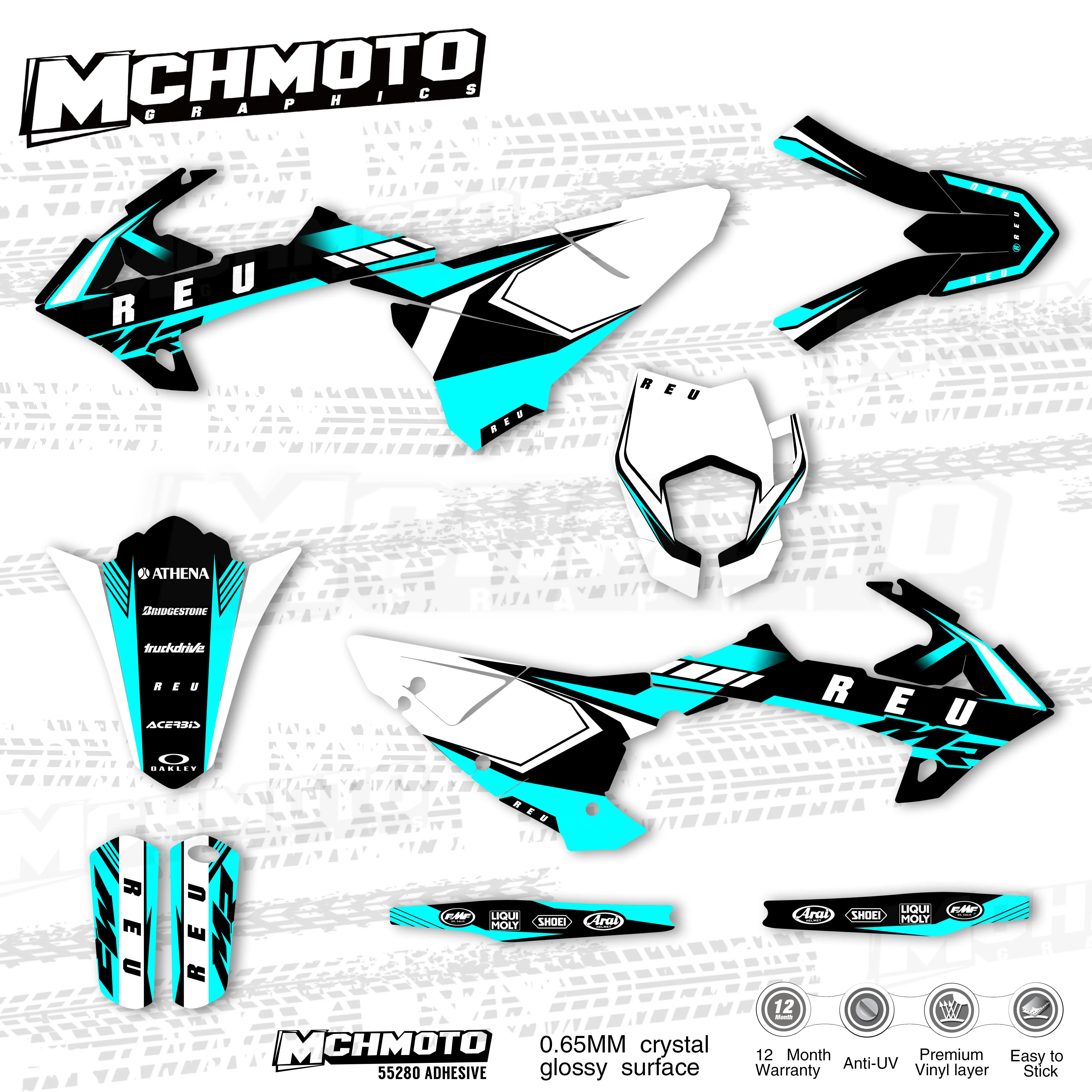 MCHMFG Ŀ  ׷  Į ƼĿ ŰƮ, Rieju MR MR Pro 300 2020 2021 Į ƼĿ