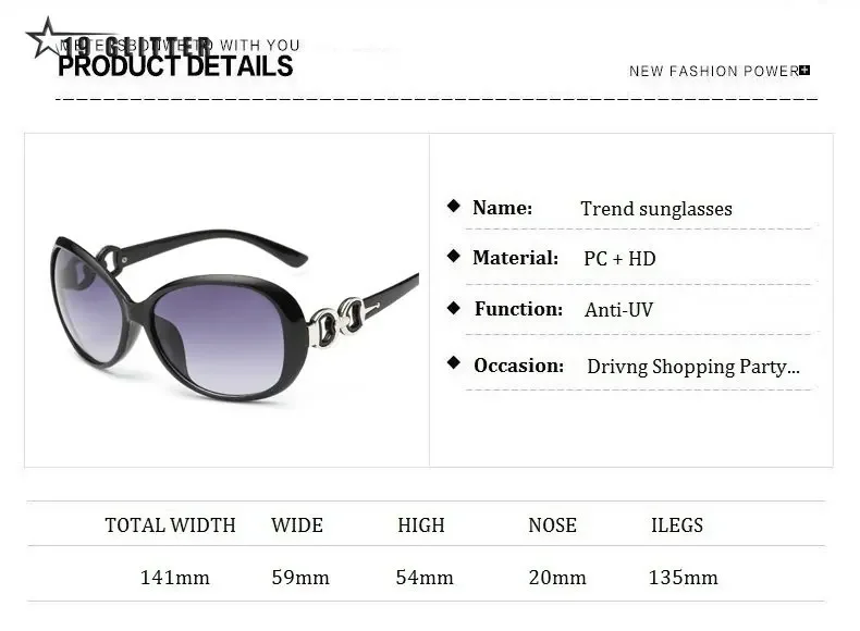 Klassieke Hoge Kwaliteit Vierkante Zonnebril Vrouwelijke Merk Designer Retro Luchtvaart Dames Zonnebril Vrouw Oculos