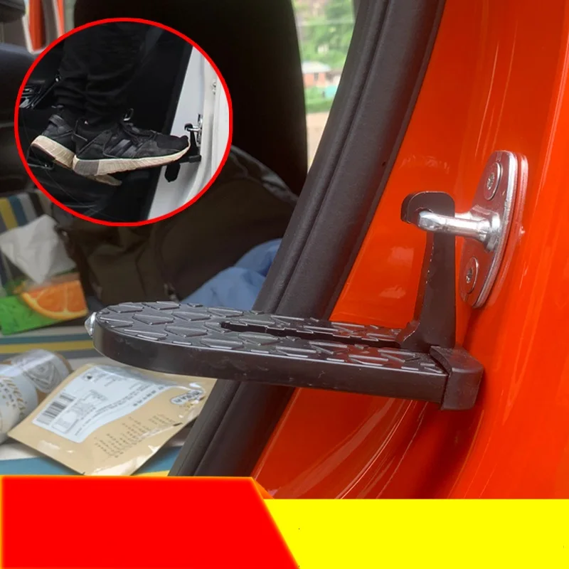 

Складная лестничная подножка 2 в 1, складная, крышу автомобиля, с предохранительным молотом