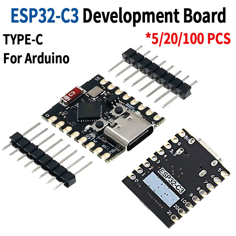 M-dulo-de-placa-de-desarrollo-ESP32-C3-5-piezas-Wifi-BT-Bluetooth-RISC ...