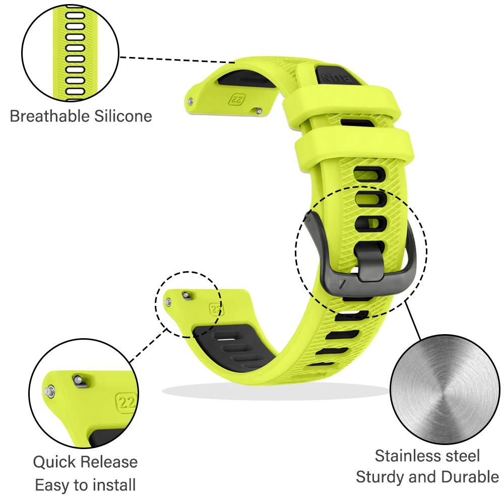 Versatile Multi-Size Watch Band with Bracelet Buckle Strap