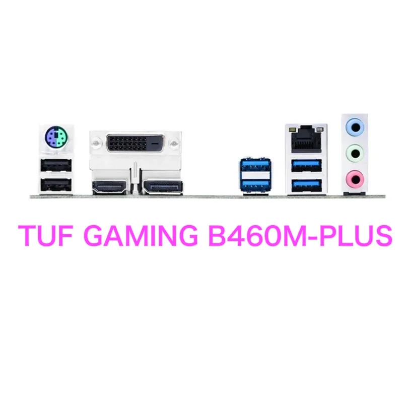 ASUS TUF GAMING B460MPLUS Desktop Motherboard DVI HDMI LGA 1200 DDR4