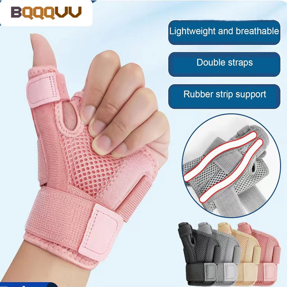 wrist brace 1PC Adjustable Thumb Spica Splint Thumb Stabilizer Support for Men and Women Carpal Tunnel arthritis Tenosynovitis
