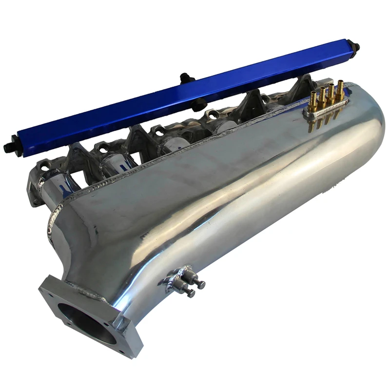 Intake Manifold Plenum + Fuel Rail Fits For BMW E30 M20 320i / 325i