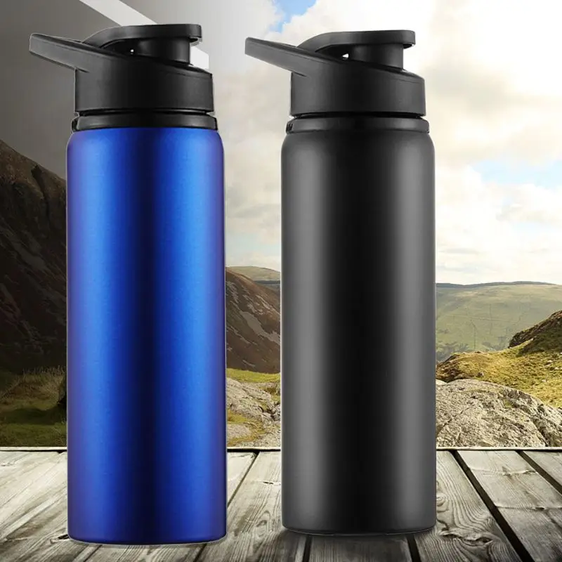 

700ml Stainless Steel Bottle Cover Lid With Handle Anti Leakage Coffee Water Cup TOP quality