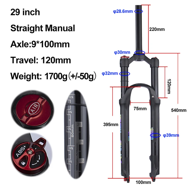 BOLANY 32 サスペンションフォーク MTB自転車フォーク 26インチ用 Amazon | BOLANY (ボラニー) 自転車用サスペンションフォーク 26