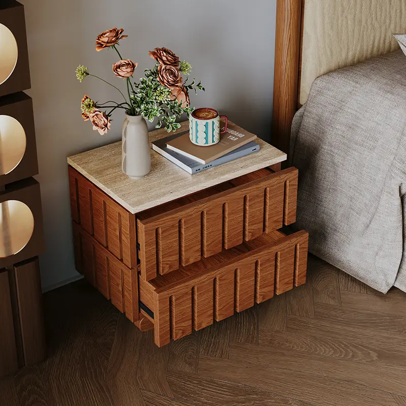Bedroom Mobile Librero Drawers Trendy Organizer Bedside Table Luxury Storage Nightstand Space Saving Muebles Hotel Furniture - Image 3